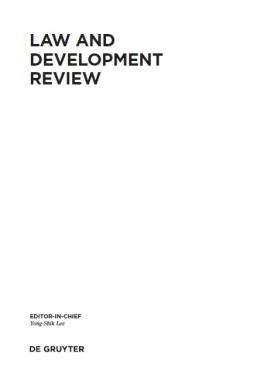 Titelbild der Fachzeitschrift Law and Development Review