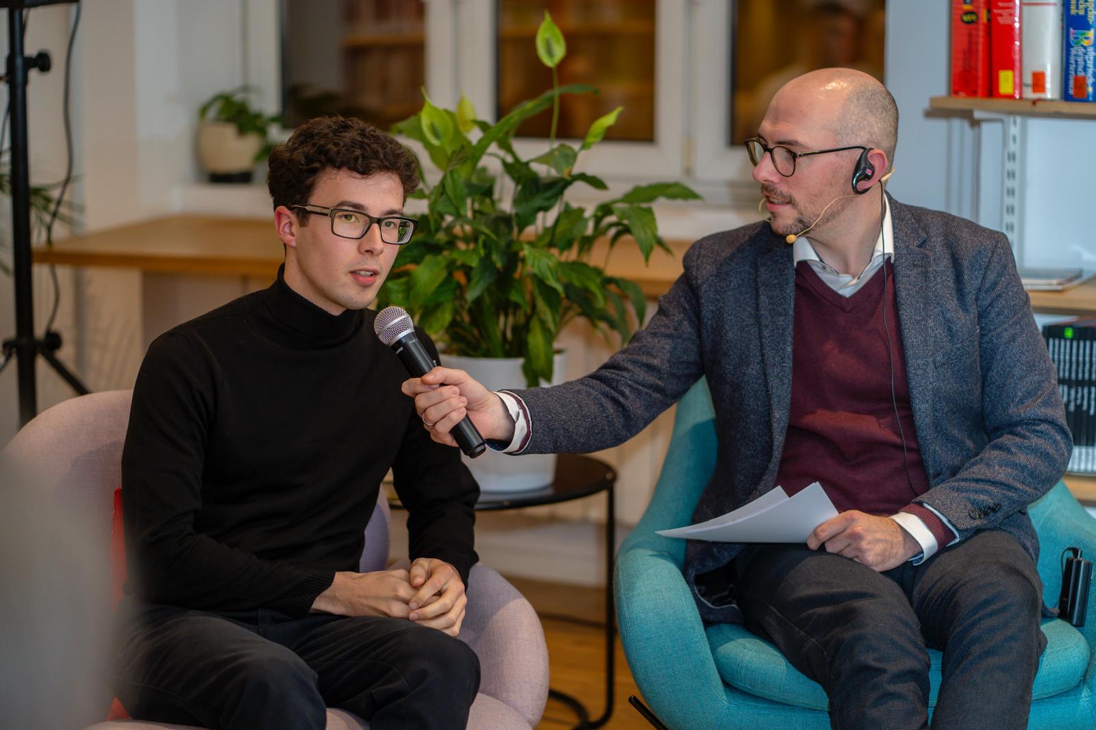 Fishbowl-Diskussion im Goethe-Institut Sofia
