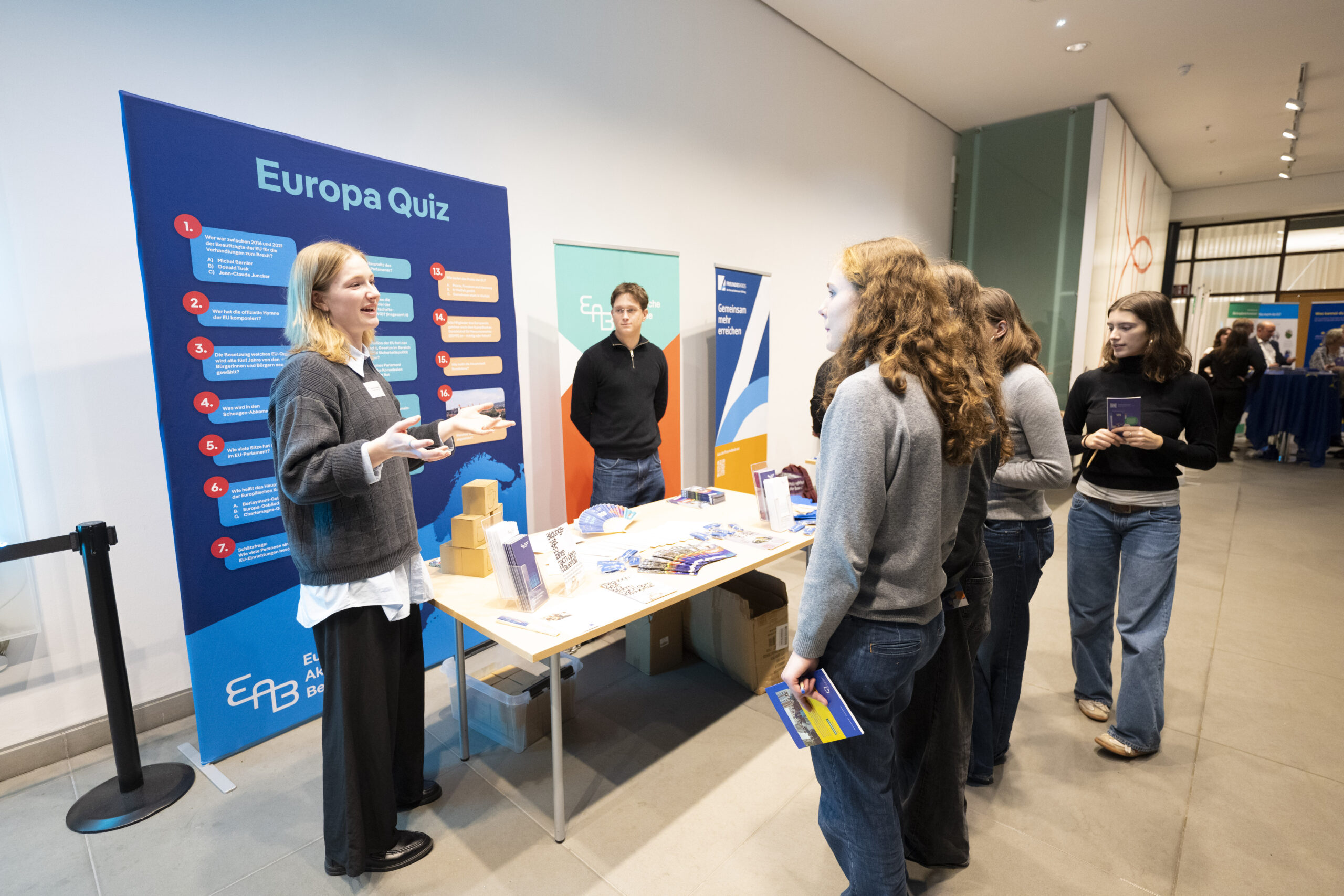 Berlin, 10.11.2025: Europa-Rede von Manfred Weber, Partei- und Fraktionsvorsitzender der Europäischen Volkspartei (EVP) im Allianz Forum. Foto: KAS/Jens Jeske
