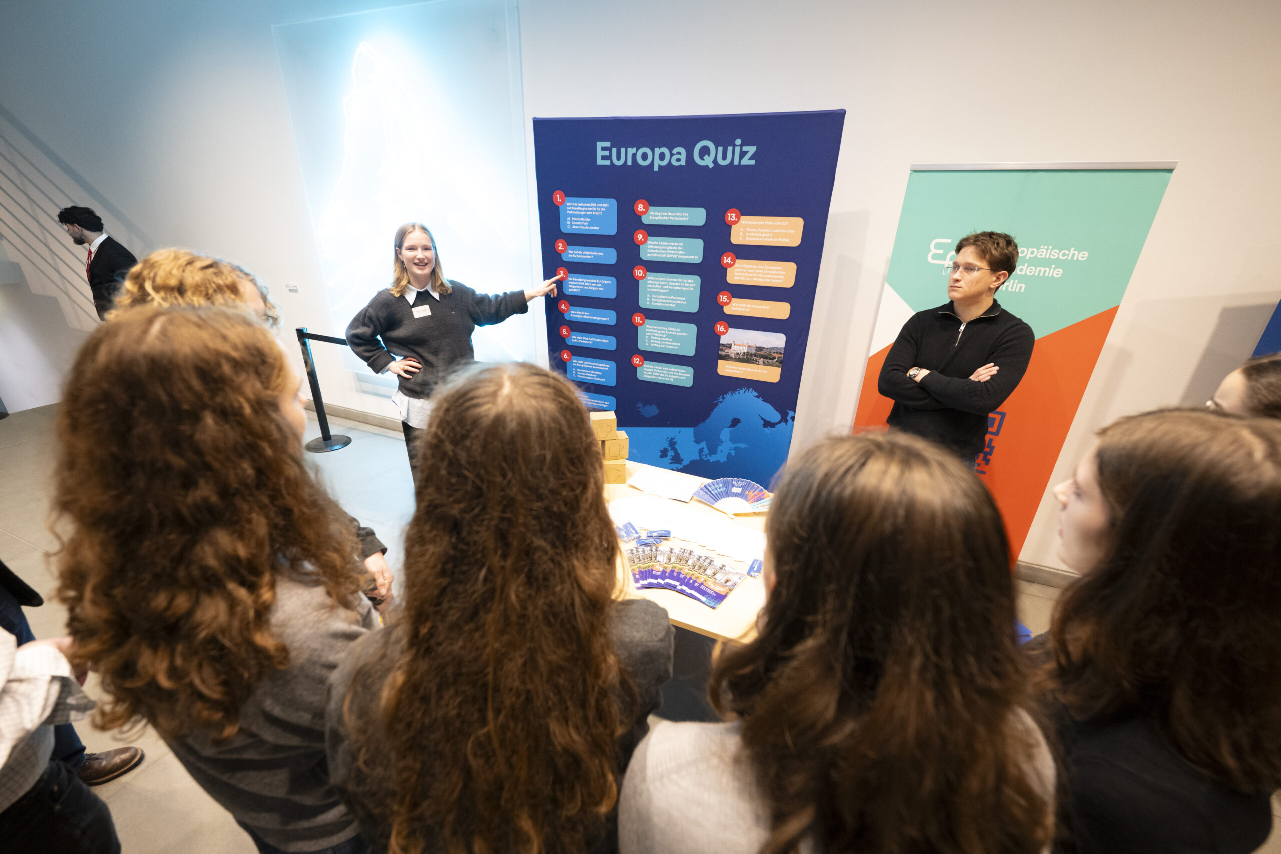 Berlin, 10.11.2025: Europa-Rede von Manfred Weber, Partei- und Fraktionsvorsitzender der Europäischen Volkspartei (EVP) im Allianz Forum. Foto: KAS/Jens Jeske