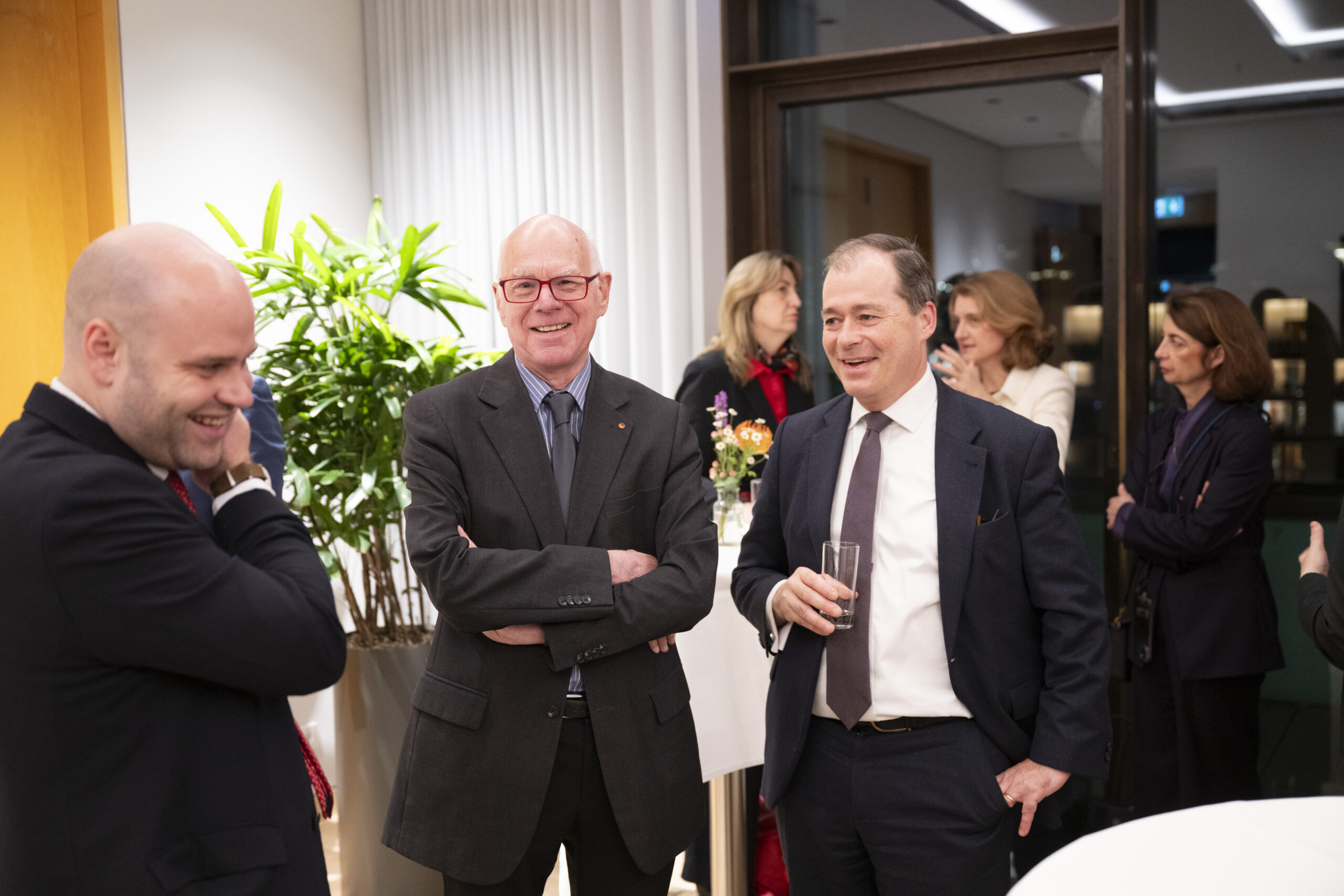 Berlin, 10.11.2025: Europa-Rede von Manfred Weber, Partei- und Fraktionsvorsitzender der Europäischen Volkspartei (EVP) im Allianz Forum. Foto: KAS/Jens Jeske